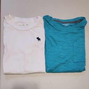 EUC Set Of 2 Kids Short Sleeves Tees, SzL (10-12)